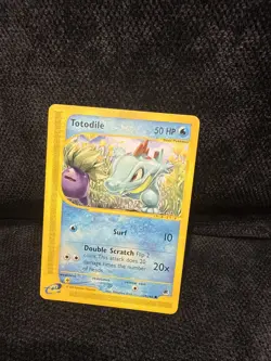 Pokemon TCG Totodile Expedition Card 134/165 Regular 2002 - Image 1