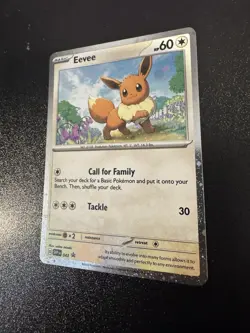 Eevee 043 Sv: Scarlet & Violet Promo Cards Holo NM Pokemon Card - Image 1