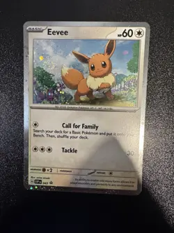 Eevee 043 Sv: Scarlet & Violet Promo Cards Holo NM Pokemon Card - Image 3