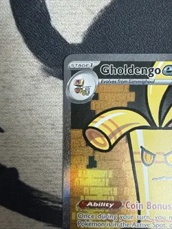 Gholdengo EX 252/182 Sv04: Paradox Rift Holofoil Card- LP - Image 4