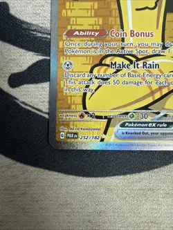 Gholdengo EX 252/182 Sv04: Paradox Rift Holofoil Card- LP - Image 5