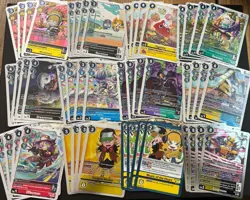 Digimon Card Game Core Deck Appmon BT22 Playsets C U and R Complete A1 - Image 1