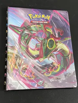Ultra Pro Pokemon 9 Pocket Binder Rayquaza Themed 2021 (Used) Holds 252 Cards - Image 2
