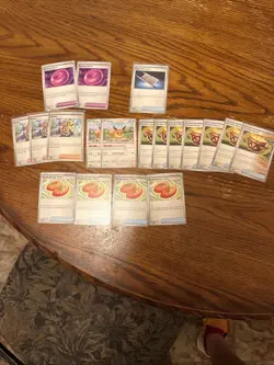 Pokemon Lot Playable Cards! Arven, Eevee, Earthen Vessel, Buddy buddy Poffin Etc - Image 1