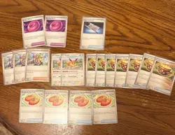Pokemon Lot Playable Cards! Arven, Eevee, Earthen Vessel, Buddy buddy Poffin Etc - Image 2