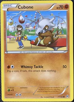 Cubone 77/162 Breakthrough Regular - Pokemon Card - Image 1