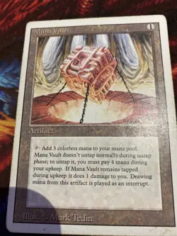 Mana Vault Revised Edition MTG - Image 1