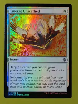 FOIL Emerge Unscathed x1 Iconic Masters 1x Magic the Gathering MTG - Image 1