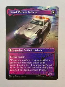 MTG - Prowl, Stoic Strategist - NM - Shattered Glass - Transformers - BOT - Image 2