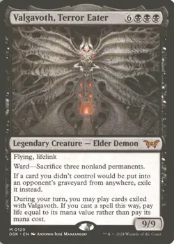 MTG Valgavoth, Terror Eater (0120) *Non-Foil* Base Mythic Duskmourn MT/NM - Image 1