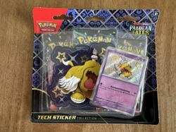 NEW and SEALED Pokemon TCG Paldean Fates Tech Sticker Collection Set Of 4 - Image 5