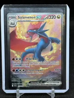 Salamence ex 187/159 SV09 Journey Together Special Illustration Pokemon TCG Mint - Image 1