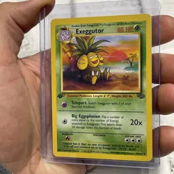 Pokemon Exeggutor 1st Edition 35/64 Jungle - Pokemon TCG 1999 LP/NM Uncommon - Image 2