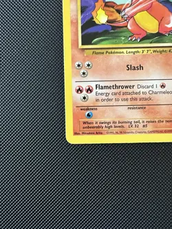 Pokemon TCG WOTC Charmeleon Base Set 24/102 Regular Unlimited Uncommon - Image 4