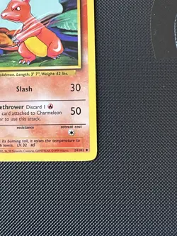 Pokemon TCG WOTC Charmeleon Base Set 24/102 Regular Unlimited Uncommon - Image 5