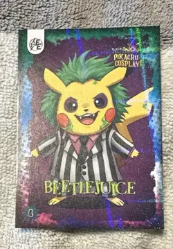 Beetlejuice (Pikachu) #4 - Galaxy Holo - Electric Pikachu Cosplay - Pokemon - Image 1
