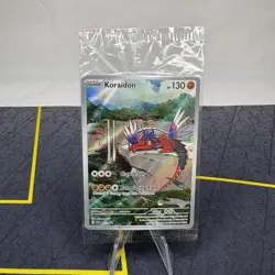 Koraidon SVP 014 Scarlet & Violet Pokemon Center Stamped Promo Sealed - Image 2