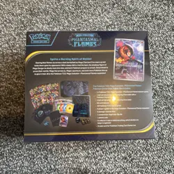 Pokemon TCG Phantasmal Flames Pokemon Center ETB Elite Trainer Box W/Acrylic - Image 4