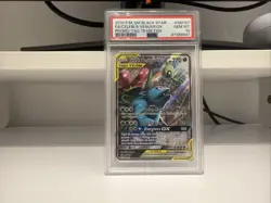 2019 POKEMON BLACK STAR PROMO #SM167 FULL ART/CELEBI & VENUSAUR GX PSA 10 - Image 1