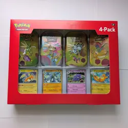 Pokemon 151 Scarlet & Violet - Mini Tins 4 Pack Sam’s Club Exclusive Brand New - Image 2