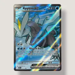 Pokemom TCG - Kyurem ex 157/086 Full Art Ultra Rare Holo - Black Bolt (NM) - Image 1