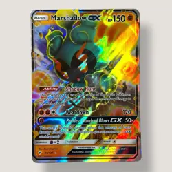 Pokemon TCG - Marshadow GX 80/147 - Burning Shadows - Ultra Rare Holo Foil (LP) - Image 1