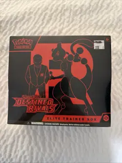 Pokemon Destined Rivals ETB Elite Trainer Box - NEW SEALED - Image 1
