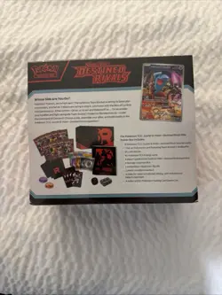 Pokemon Destined Rivals ETB Elite Trainer Box - NEW SEALED - Image 2