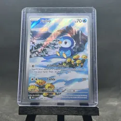 Pokemon TCG - Piplup Illustration Rare - Phantasmal Flames 98/94 NM - Image 1