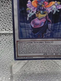 Yugioh Loki, Lord of the Aesir LC5D-EN190 Secret Rare 1st Ed MP - Image 2