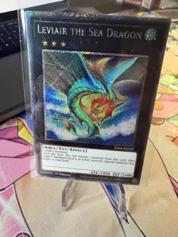 Leviair The Sea Dragon - Platinum Secret Rare 1st Ed. RA04-EN155 - NM - YuGiOh - Image 1
