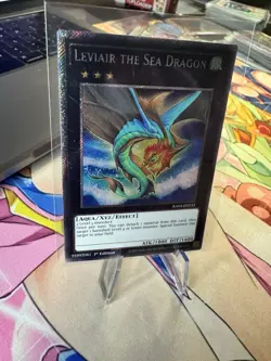 Leviair The Sea Dragon - Platinum Secret Rare 1st Ed. RA04-EN155 - NM - YuGiOh - Image 2