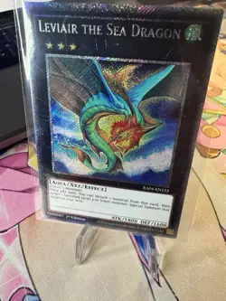 Leviair The Sea Dragon - Platinum Secret Rare 1st Ed. RA04-EN155 - NM - YuGiOh - Image 4