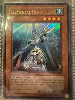 Yugioh Card TCG JUMP-EN013 Elemental Hero Ocean Ultra Rare Limited Edition NM - Image 1