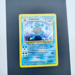 Pokemon TCG Karte - Poliwrath - 13/102 Holo Rare - Englisch Quappo Base Set GD - Image 3