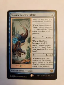 Stormchaser's Talent Bloomburrow Regular Card #75 Rare. - Image 1