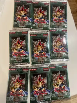 Lot Of 9 Packs Yu-Gi-Oh Cards - Soul of the Duelist Booster Pack New Sealed 1st - Image 1