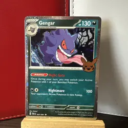 Gengar (Cosmos Holo) 057/091 - Trick or Trade 2024 Holo + FREE BONUS CARD - Image 1