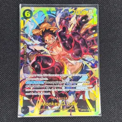 Monkey D. Luffy - OP10-118 - SEC - Royal Blood - One Piece Card - NM/M - Image 1