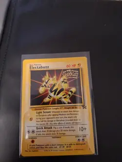 Electabuzz - Black Star WB Movie Promo 2 - WoTC Pokemon Card ITA - Image 1