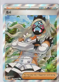 MINT Eri 199/162 Full Art Temporal Forces Pokemon Card Free Shipping - Image 2