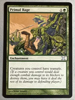 MTG / Primal Rage / 10E / #286 / Regular / Uncommon / NM - Image 1