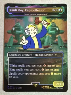 MTG / Vault Boy, Cap Collector / SLD / #1483 / RAINBOW FOIL / Rare / NM - Image 1