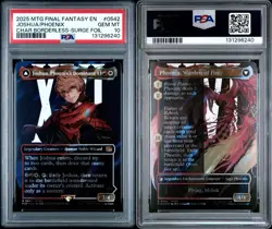 2025 MTG FF SURGE FOIL JOSHUA, PHOENIX'S DOMINANT/PHOENIX, WARDEN OF FIRE PSA 10 - Image 3