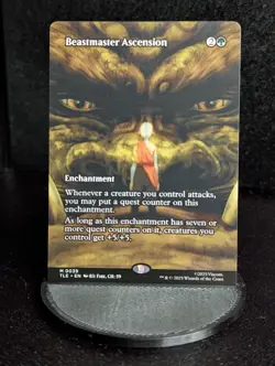 Beastmaster Ascensions (Borderless) - Avatar: The Last Airbender MTG NM - Image 1
