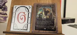 Gray Merchant of Asphodel Halo Foil Secret Lair Encyclopedia Magic Mtg - Image 1