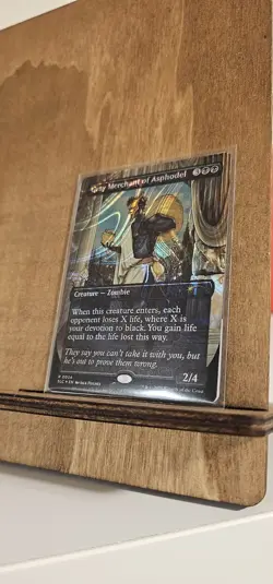 Gray Merchant of Asphodel Halo Foil Secret Lair Encyclopedia Magic Mtg - Image 3