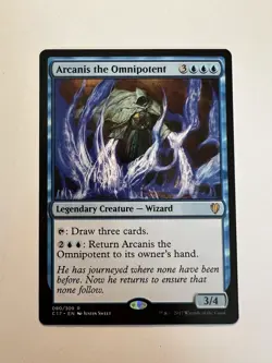 Arcanis the Omnipotent - MTG Commander 2017 - NM - Image 1