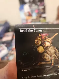 MTG Read the Bones (Confetti Foil) (7069) | NM Foil | Secret Lair Furby {SLD} - Image 4