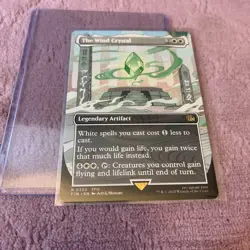 MTG The Wind Crystall 0330 Final Fantasy Regular non foil Borderless Rare NM/M - Image 1